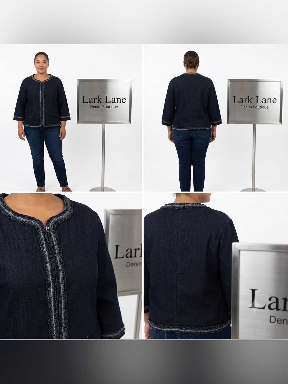 Lark Lane Denim Style Jacket 14